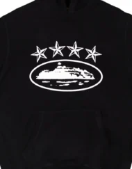 Corteiz 4Starz Alcatraz Hoodie Black 2 1