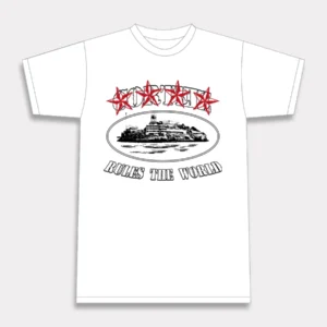Corteiz 4Starz Alcatraz T-shirt White