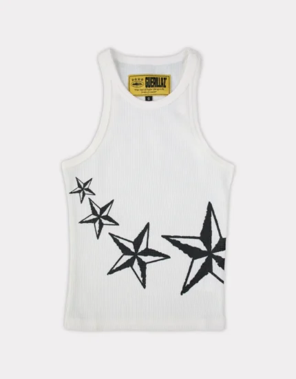 Corteiz 4Starz Motion Womens Tank Top White 2