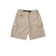 Corteiz Alcatraz Cargo Shorts Beige 1