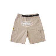 Corteiz Alcatraz Cargo Shorts Beige 2