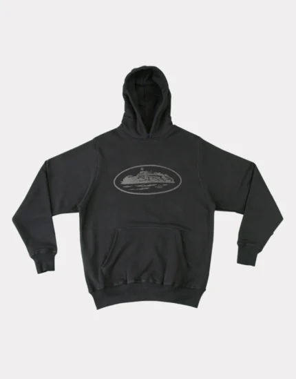 Corteiz Alcatraz Hoodie Black 1