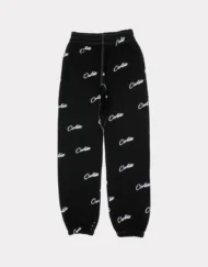 Corteiz All Over Print Joggers Black 2