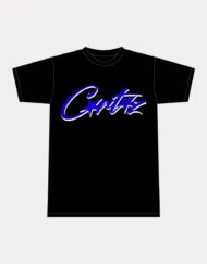 Corteiz Allstarz T shirt BlackBlue 1