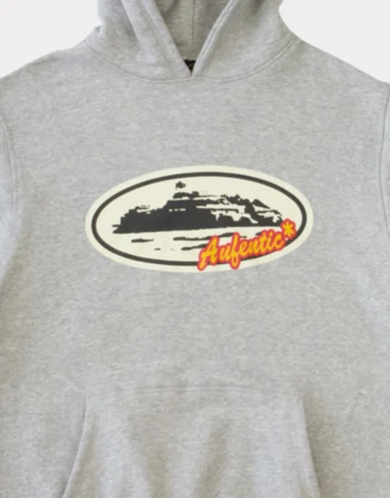 Corteiz Aufentic Hoodie Grey 1