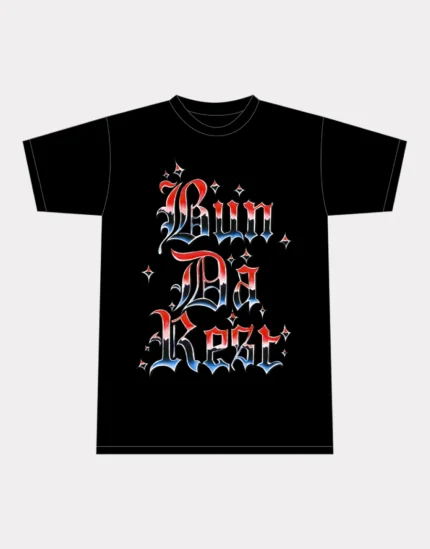 Corteiz Bun Da Rest Royale T shirt Black 1