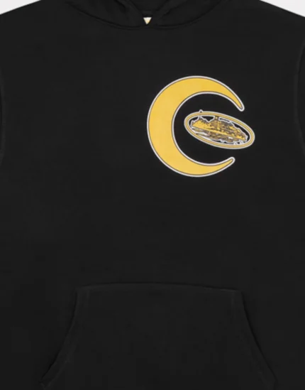 Corteiz Crescent Hoodie Black 1