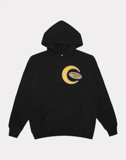 Corteiz Crescent Hoodie Black 2