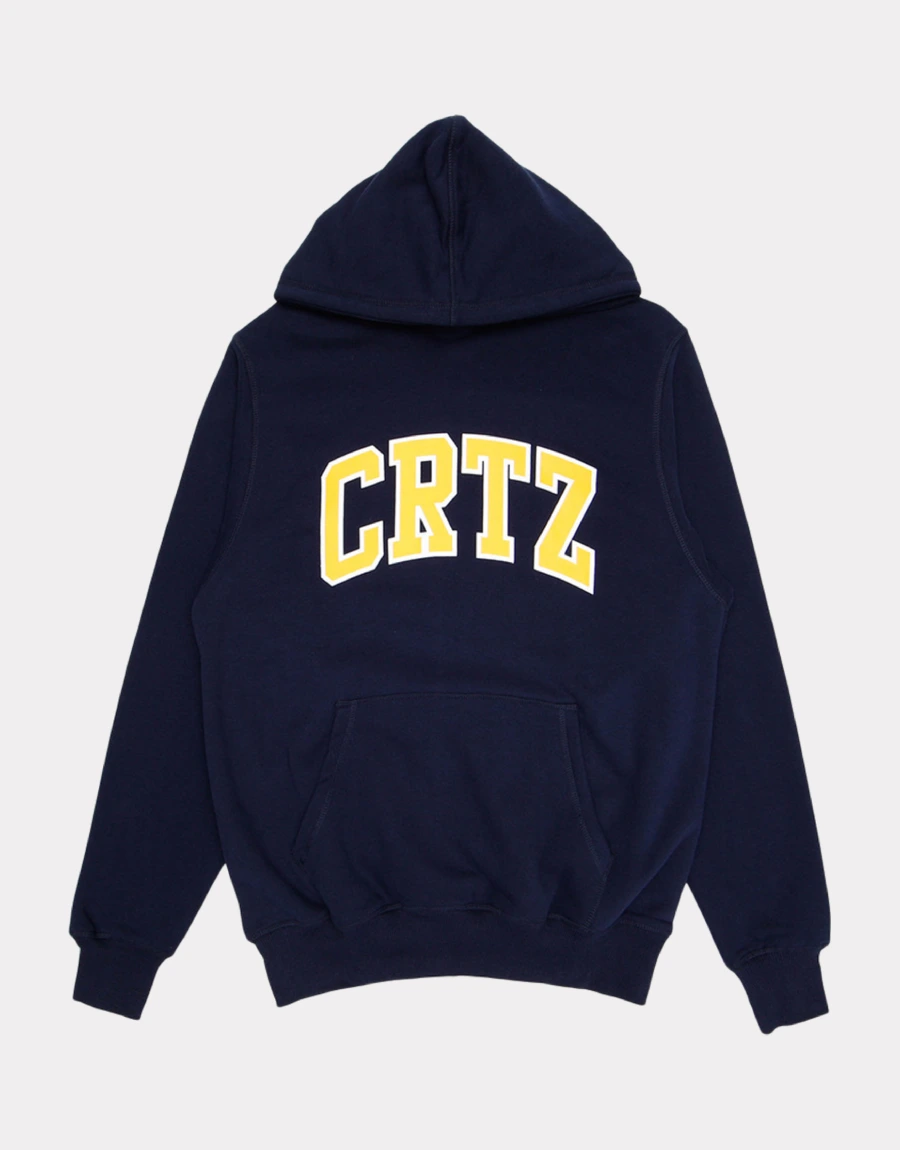 Corteiz Crtz Dropout Hoodie Navy 1