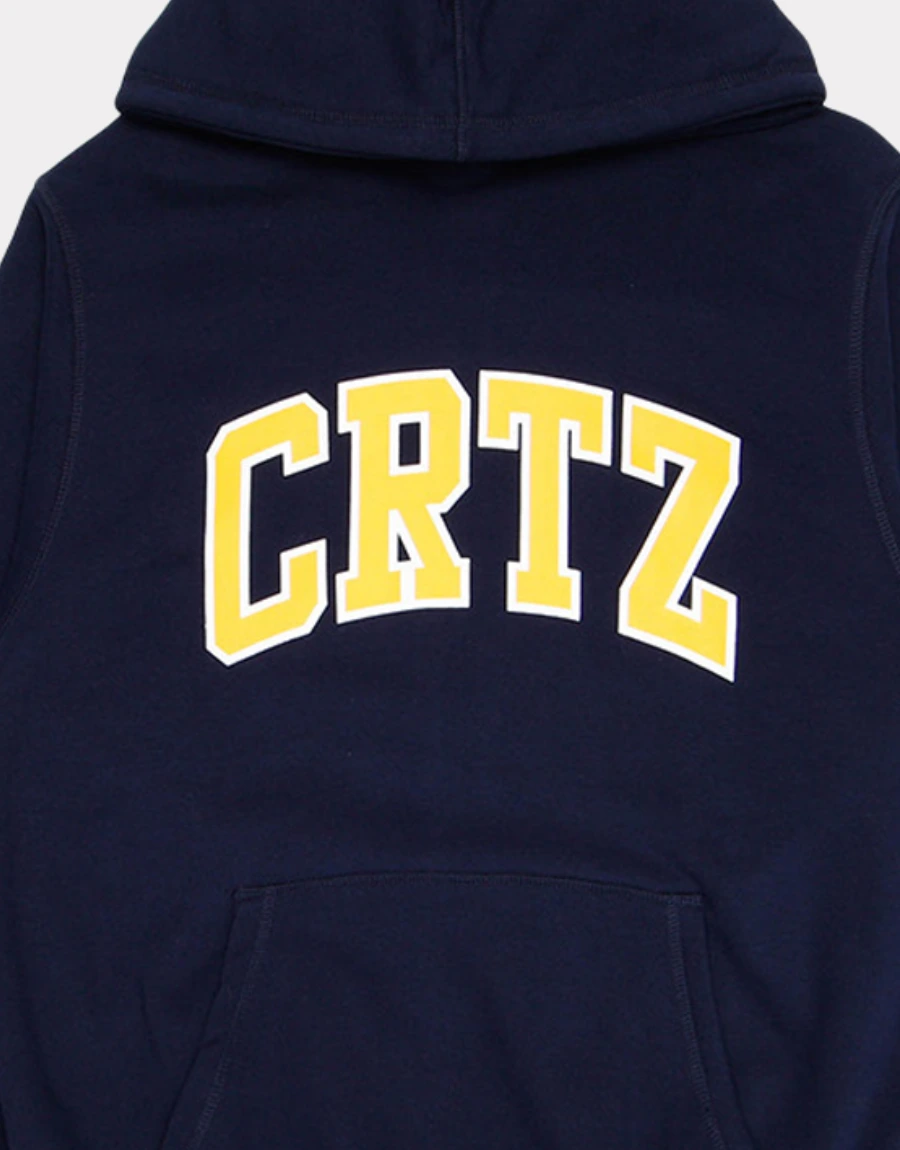Corteiz Crtz Dropout Hoodie Navy 2