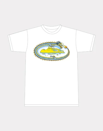 Corteiz Dragon T shirt White 1 768x981 1