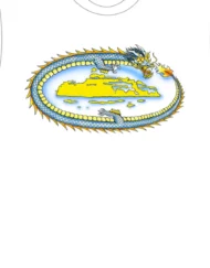 Corteiz Dragon T shirt White 2 1
