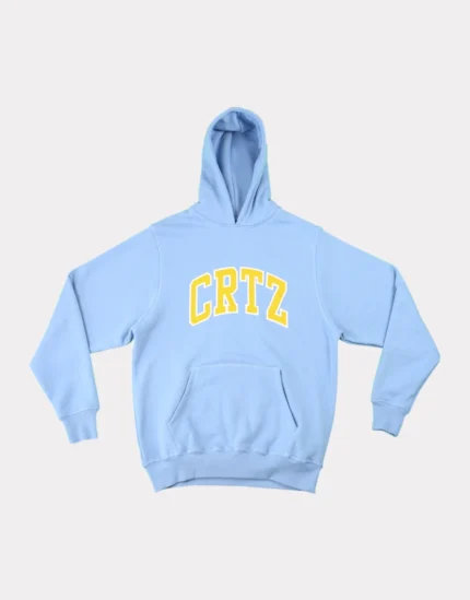 Corteiz Dropout Hoodie Baby Blue 1