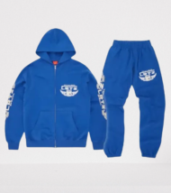 Corteiz Gasolina Royal Blue Tracksuit 1