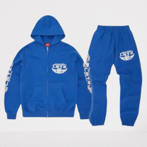 Corteiz Gasolina Royal Blue Tracksuit