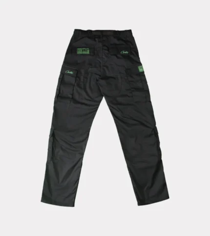 Corteiz Mula Guerillaz Cargos Black