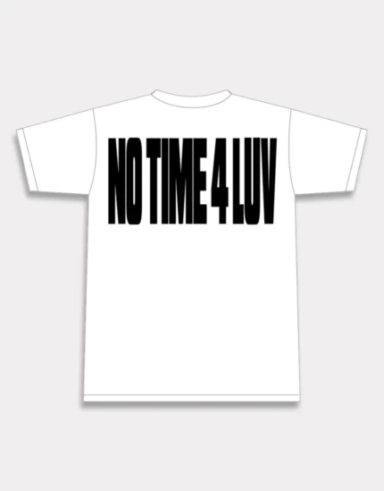 Corteiz No Time 4 Luv T shirt White