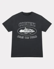 Corteiz OG Alcatraz T Shirt Black 2