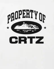 Corteiz OG Property Of Crtz T Shirt White 1
