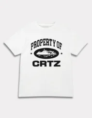 Corteiz OG Property Of Crtz T Shirt White 2