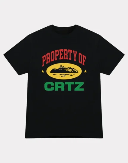 Corteiz Property Of Crtz Carni T shirt Black 1 768x981 1