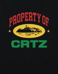 Corteiz Property Of Crtz Carni T shirt Black 2