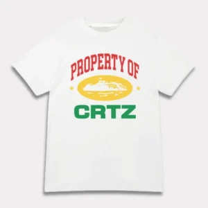 Corteiz Property Of Crtz Carni T-shirt White