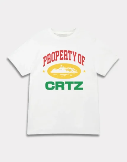 Corteiz Property Of Crtz Carni T shirt White 1 768x981 1