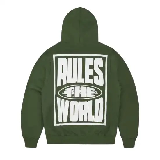 Corteiz RTW Hoodie Forest Green 2