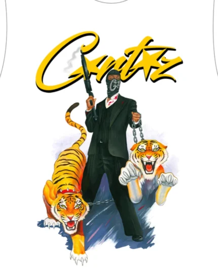 Corteiz Scareface T shirt White 1