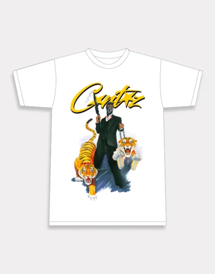 Corteiz Scareface T shirt White 2
