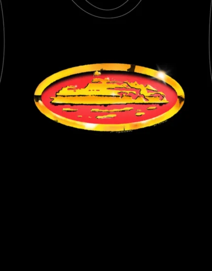 Corteiz Shiny Alcatraz T shirt Black 2