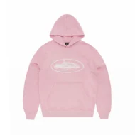corteiz pink hoodie